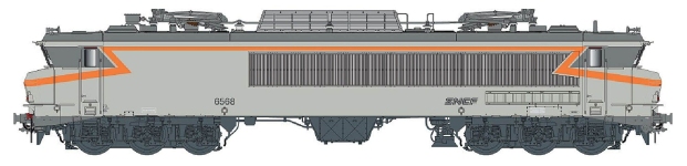 LS Models LS10833 - H0 - E-Lok CC 6568 Streifen Nudellogo, SNCF, Ep. IV-V - AC